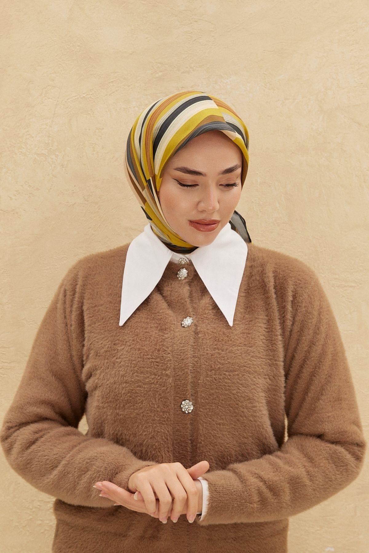 Silk Home Organik Pamuk İpek Eşarp 79011-09