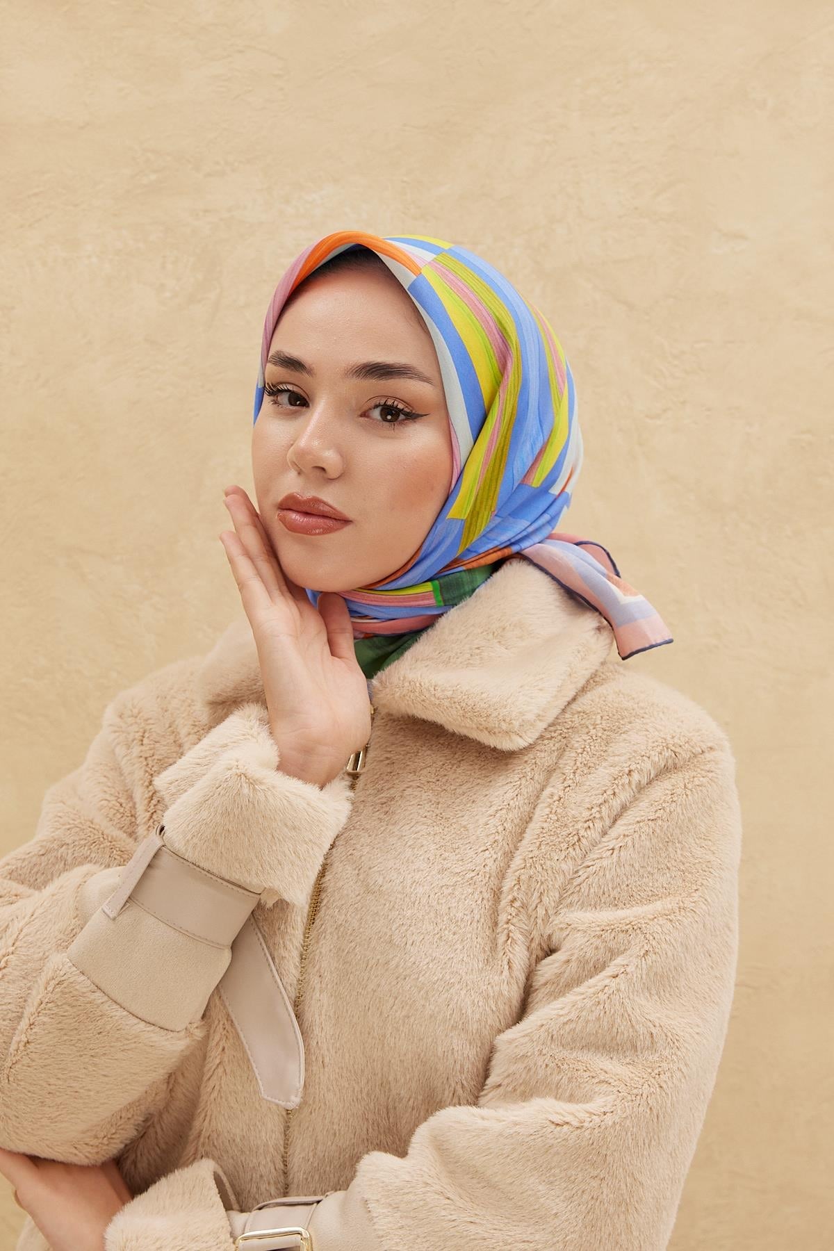 Silk Home Organik Pamuk İpek Eşarp 79011-04