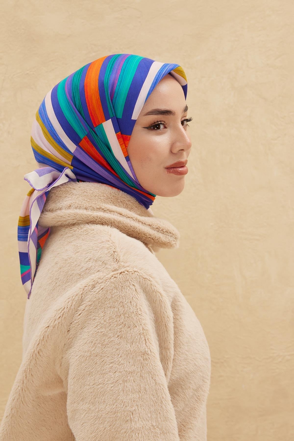 Silk Home Organik Pamuk İpek Eşarp 79011-06