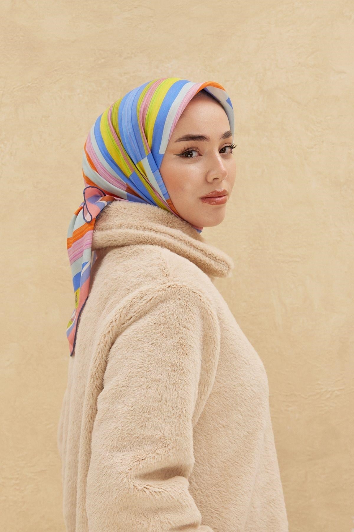 Silk Home Organik Pamuk İpek Eşarp 79011-04