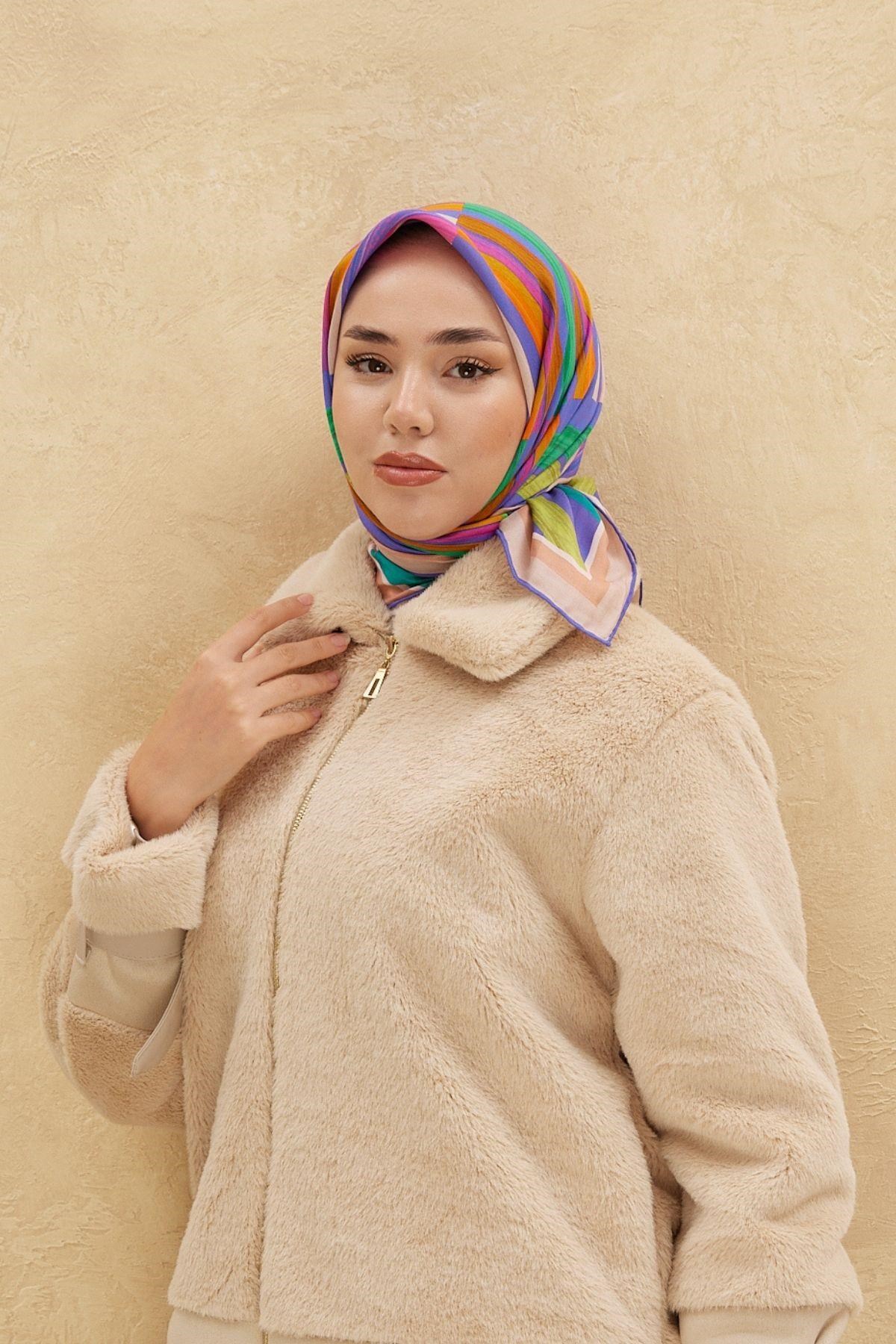 Silk Home Organik Pamuk İpek Eşarp 79011-05