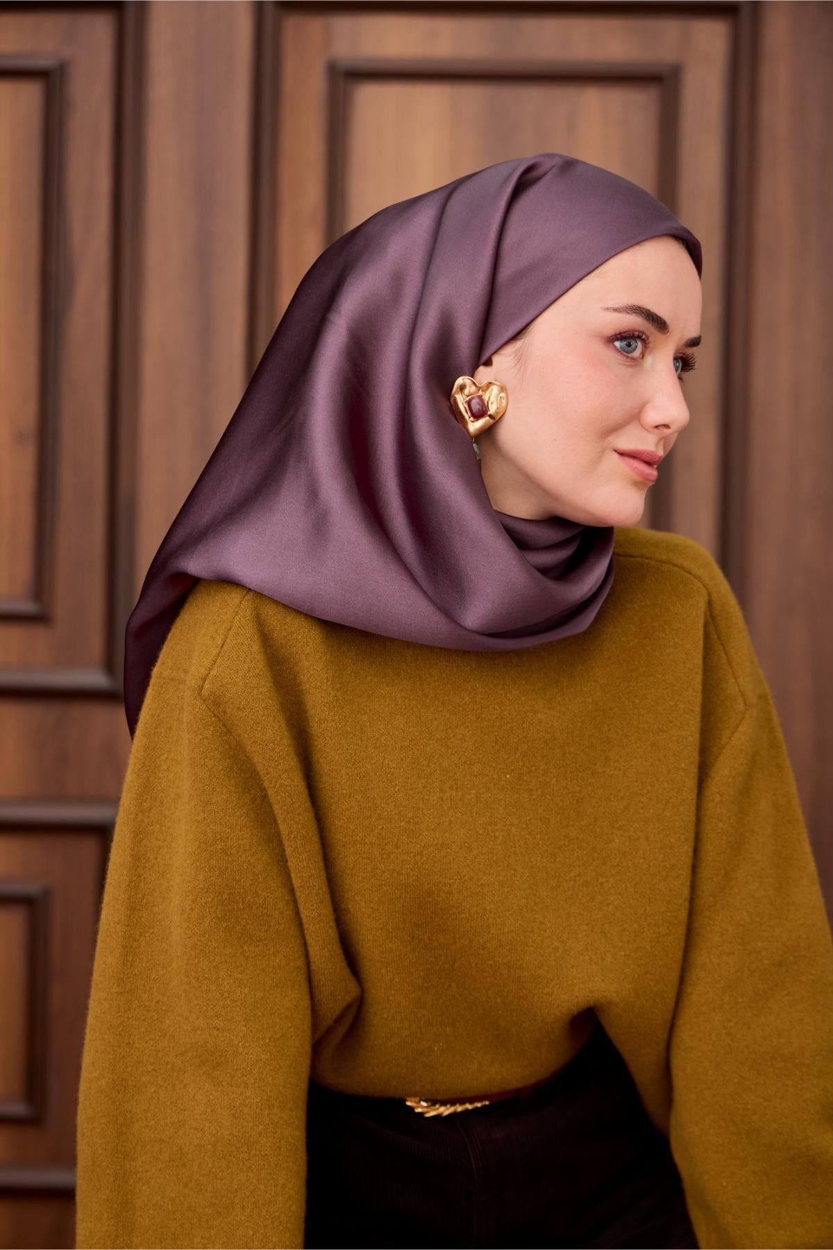 Silk Home Sura İpek Eşarp 11416-S16 Mor