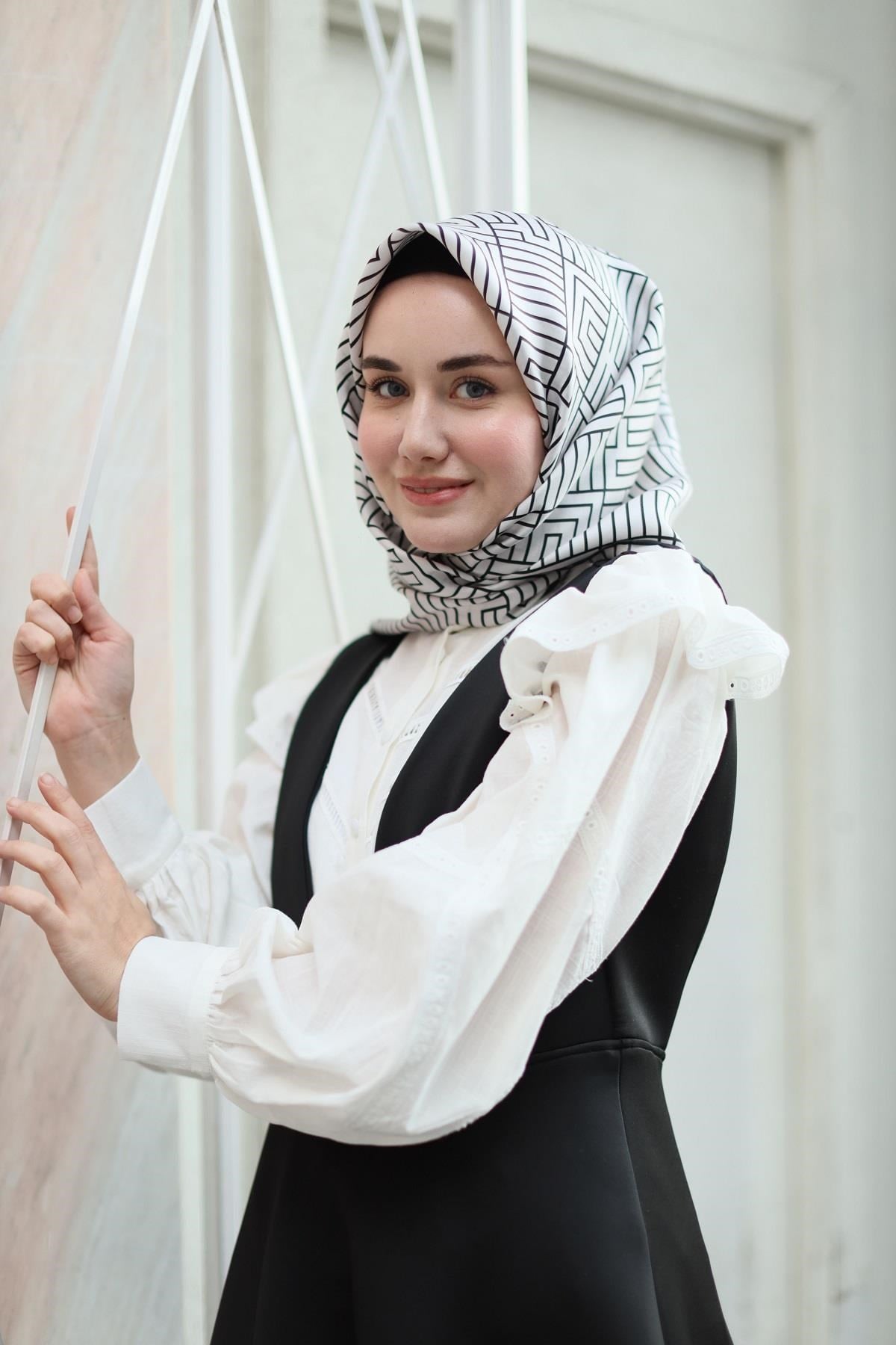 Silk Home Sura (Saten) İpek Eşarp 11390-S02