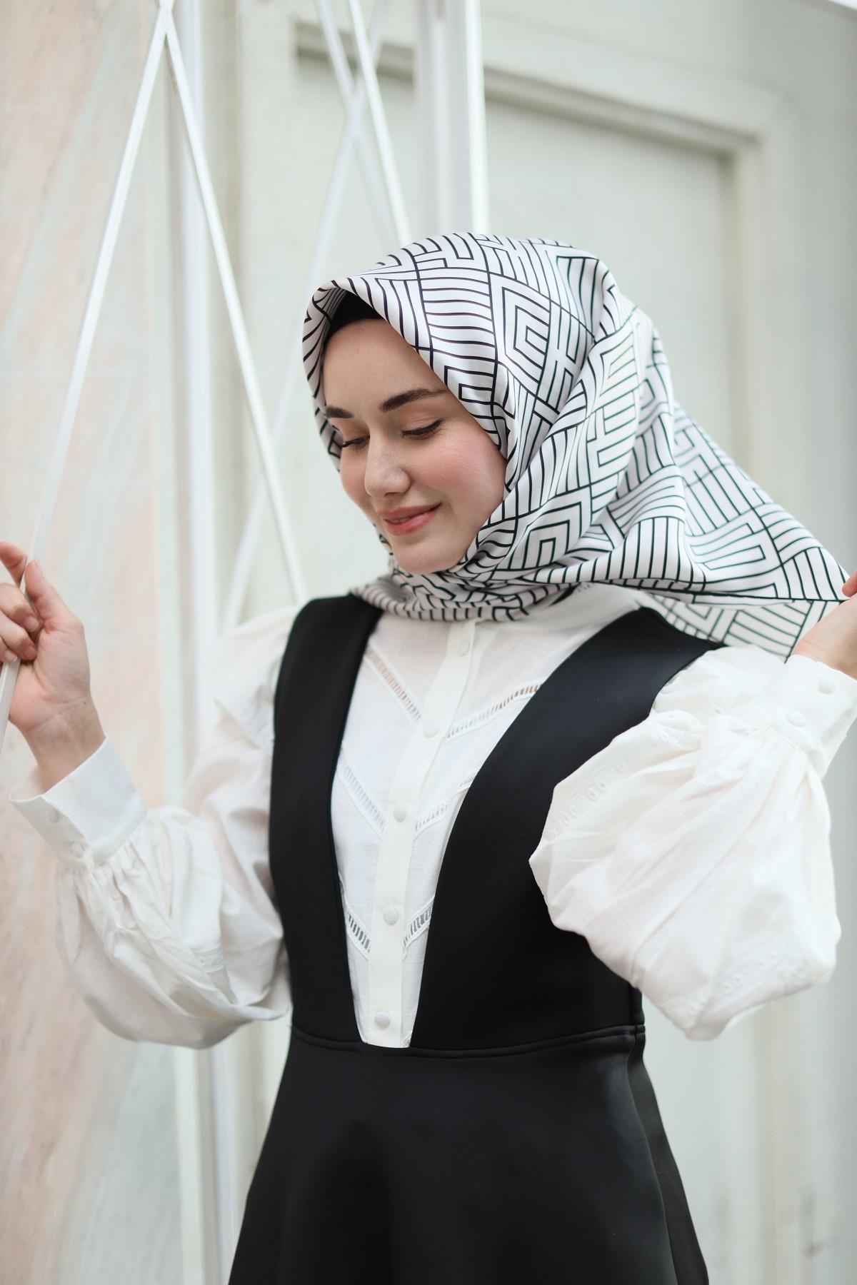 Silk Home Sura (Saten) İpek Eşarp 11390-S02