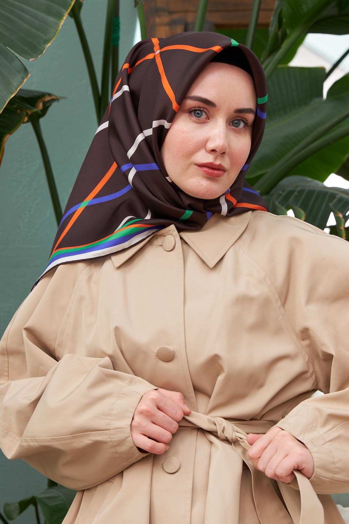Silk Home Sura (Saten) İpek Eşarp 11394-S06