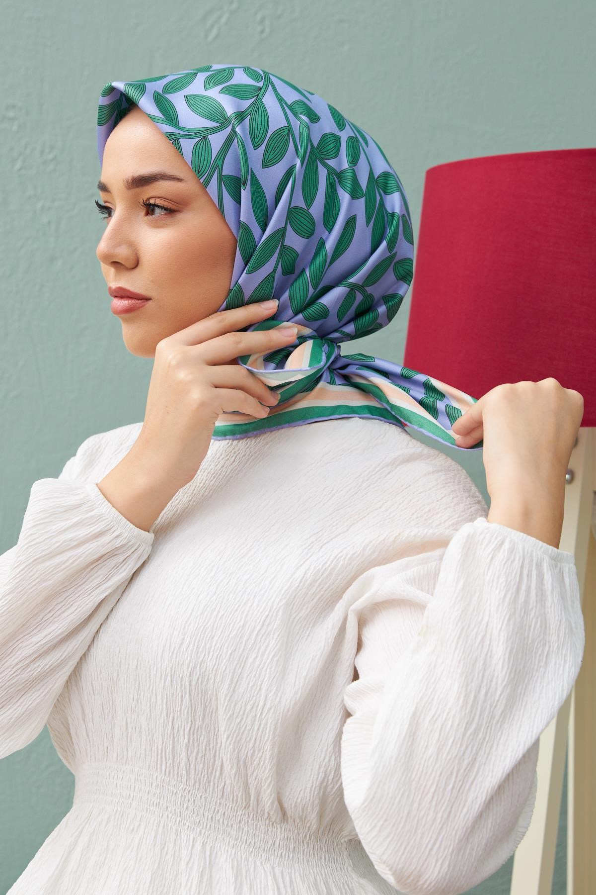 Silk Home Sura (Saten) İpek Eşarp 11397-S25