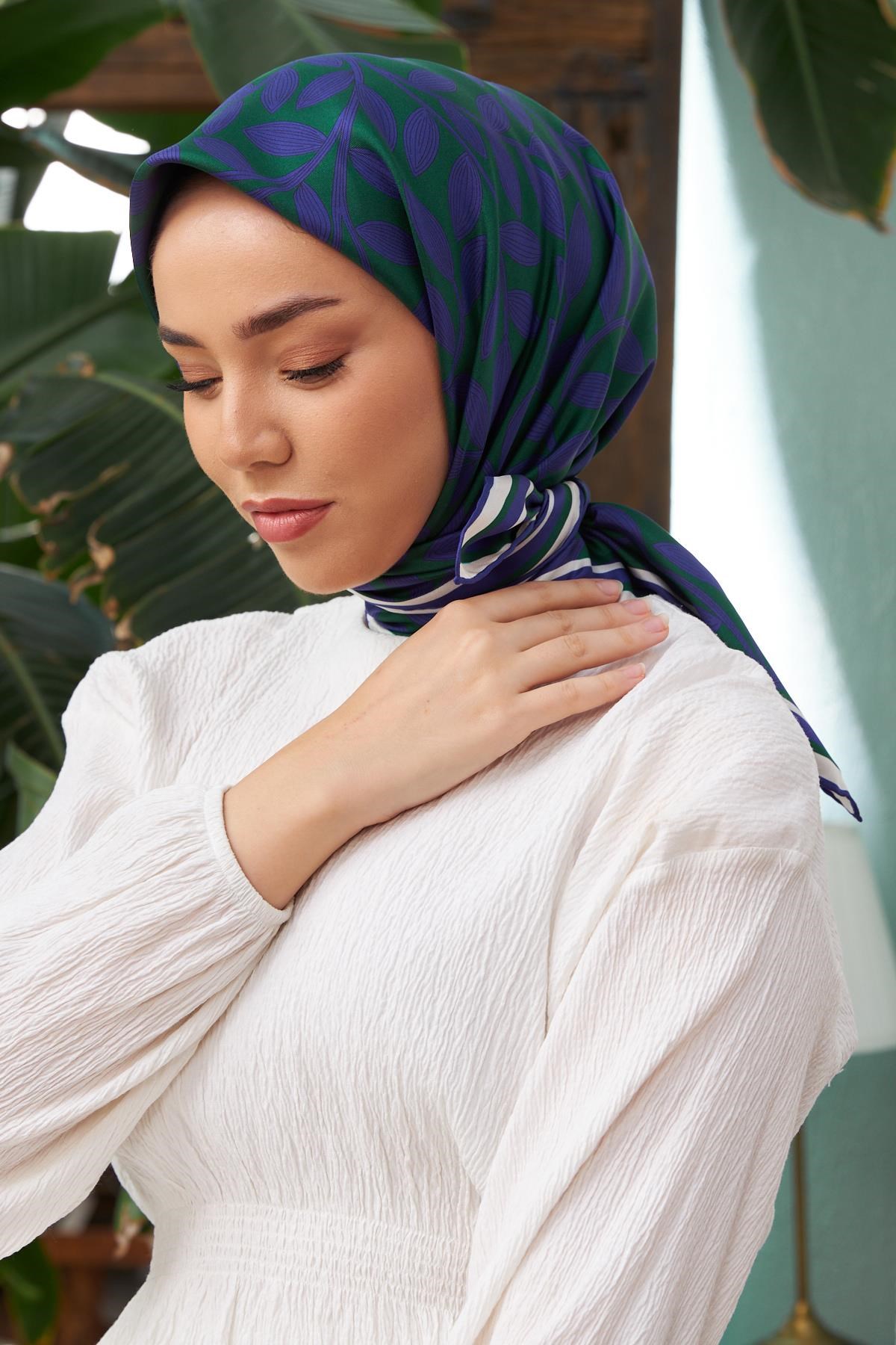 Silk Home Sura (Saten) İpek Eşarp 11397-S22