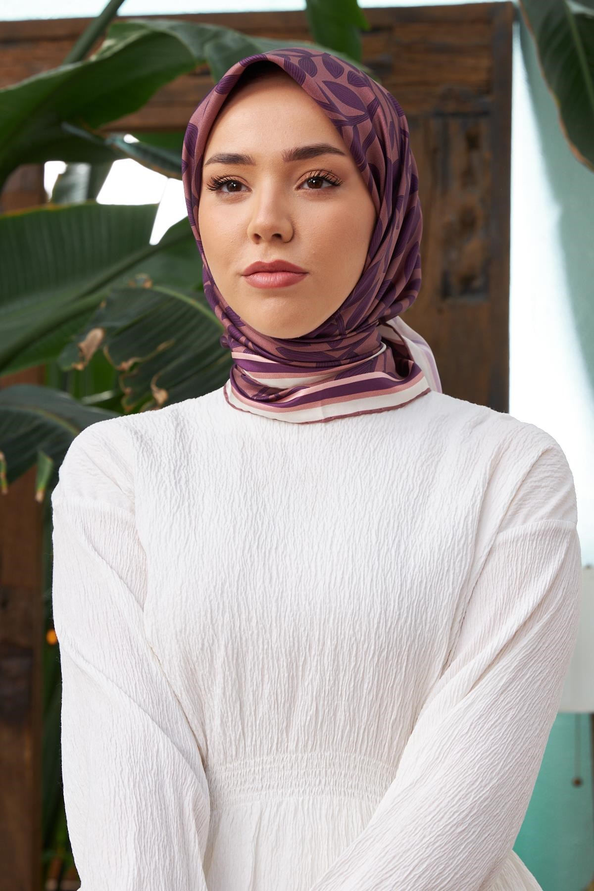 Silk Home Sura (Saten) İpek Eşarp 11397-S32