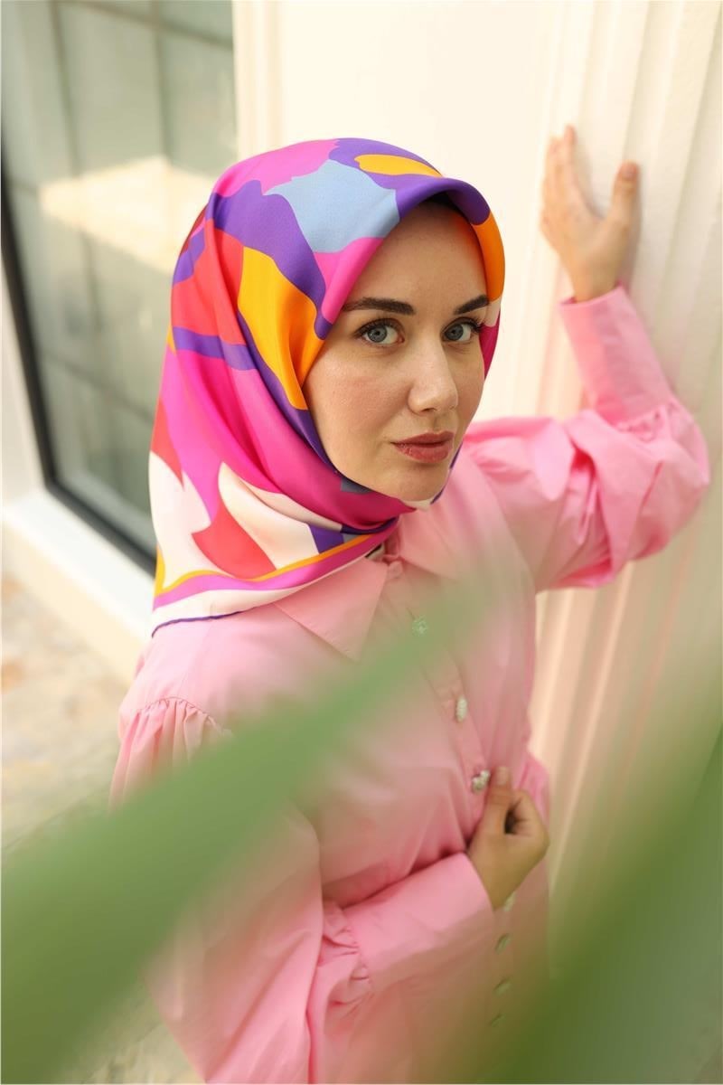 Silk Home Sura (Saten) İpek Eşarp 11398-S13