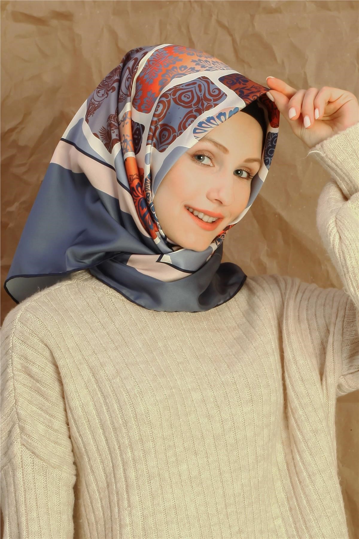 Silk Home Twill Eşarp 30042-02