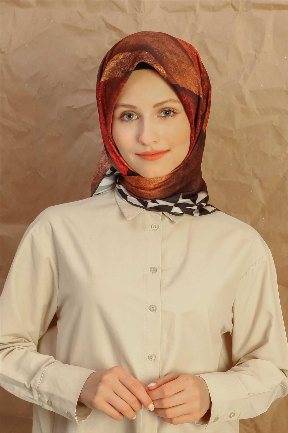 Silk Home Twill Eşarp 30043-01