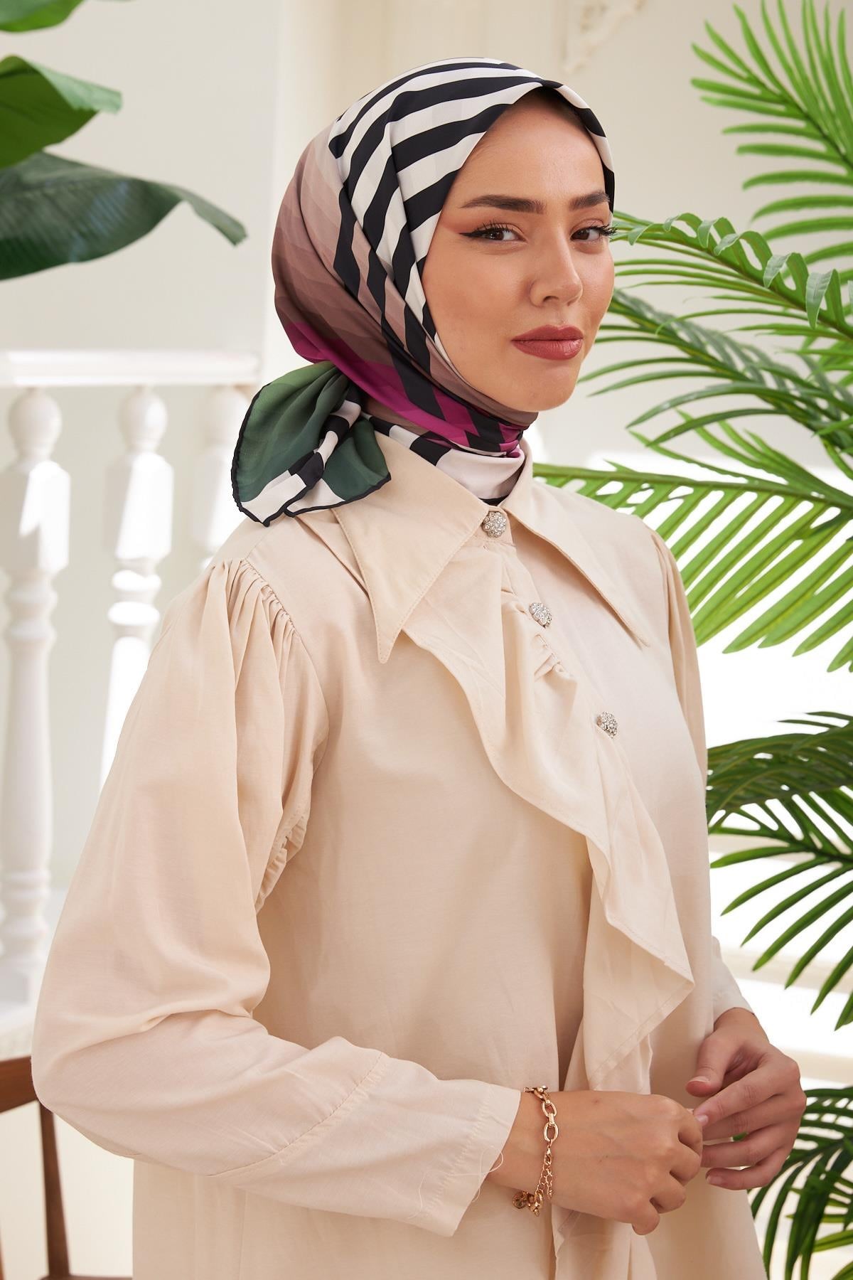 Silk Home Twill Eşarp 30055-05