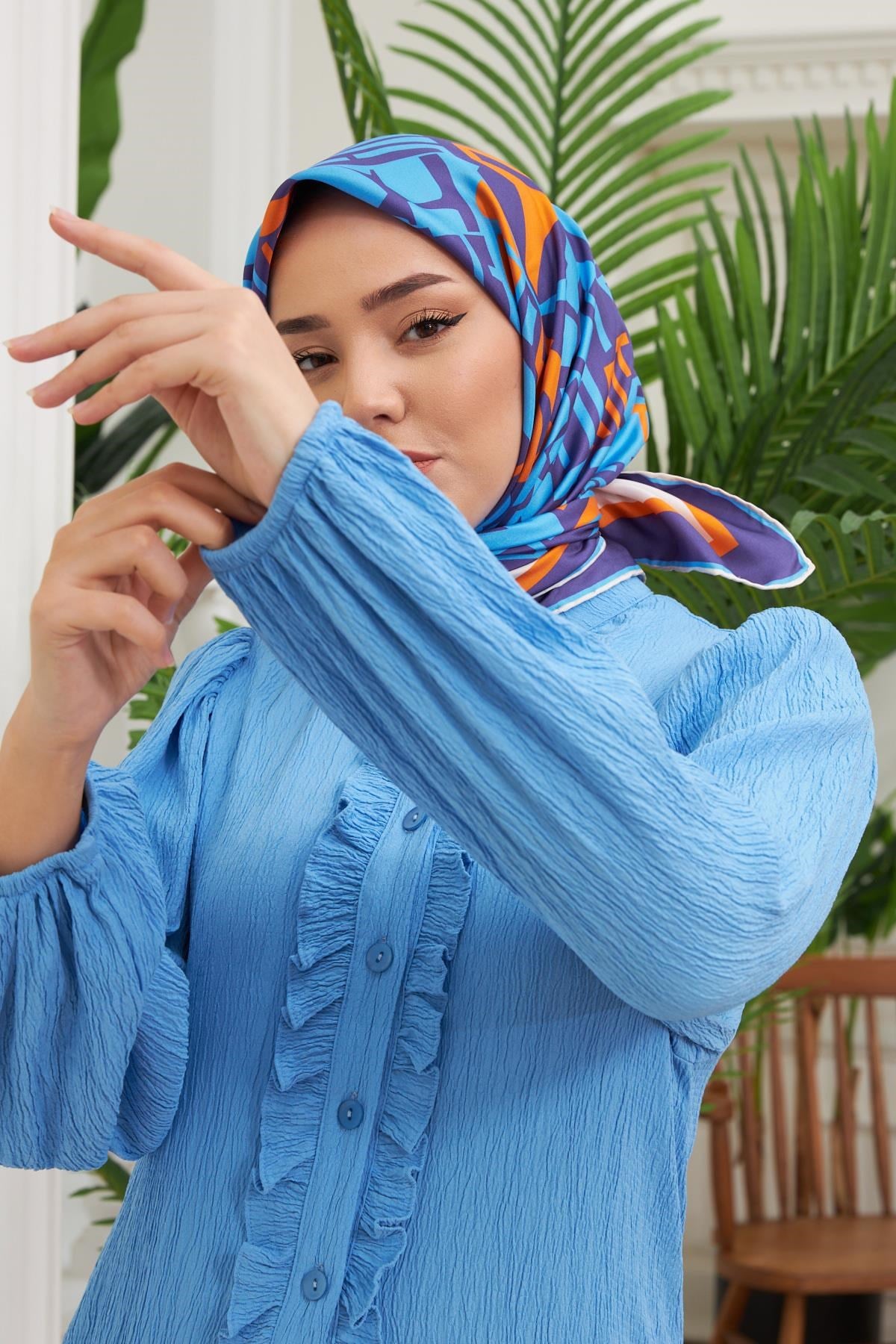 Silk Home Twill İpek Eşarp 11386-16