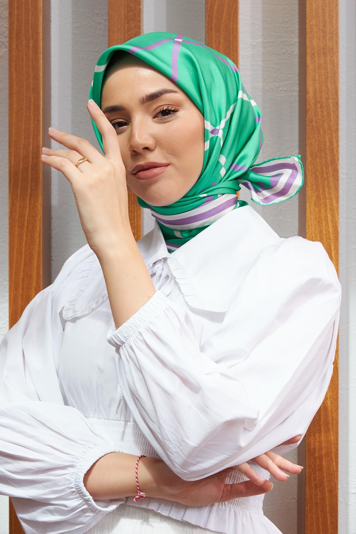 Silk Home Twill İpek Eşarp 11394-23