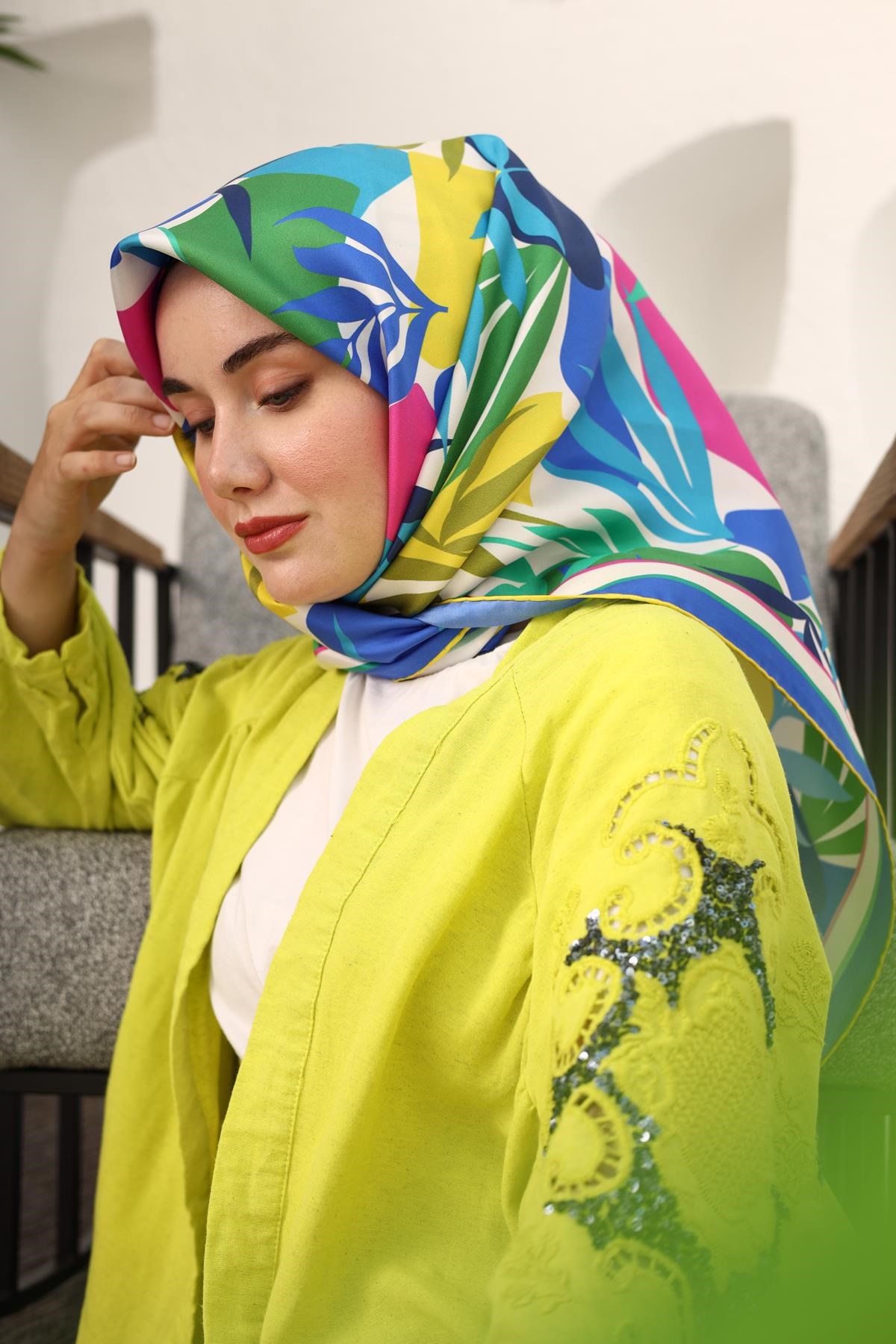 Silk Home Twill İpek Eşarp 11406-26
