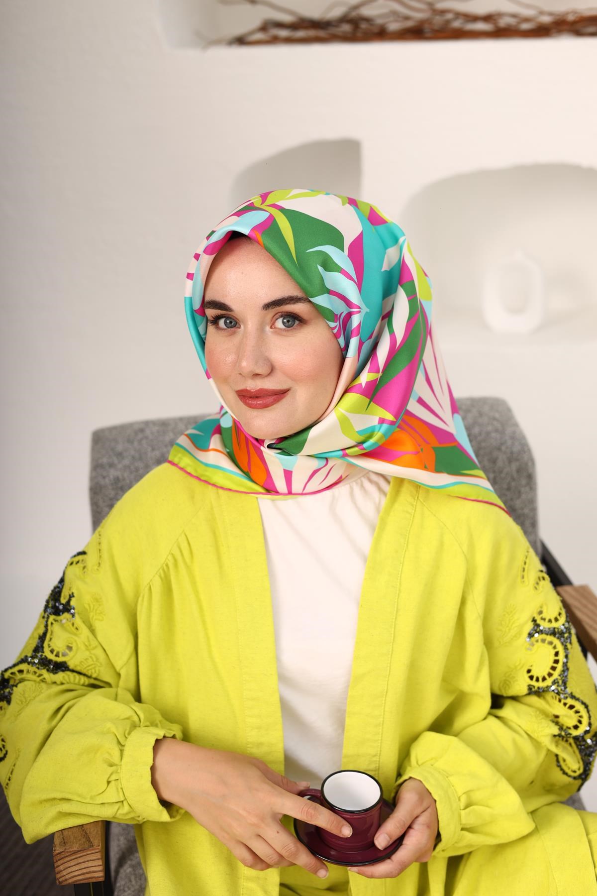 Silk Home Twill İpek Eşarp 11406-27