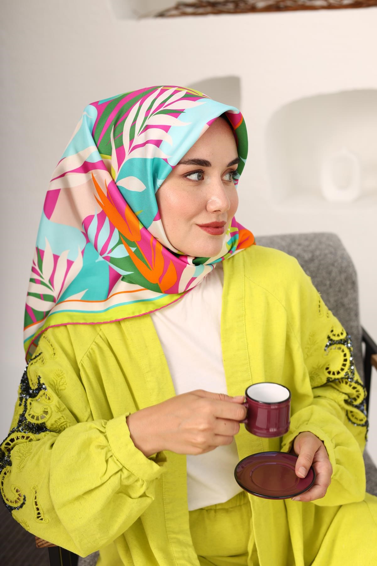 Silk Home Twill İpek Eşarp 11406-27