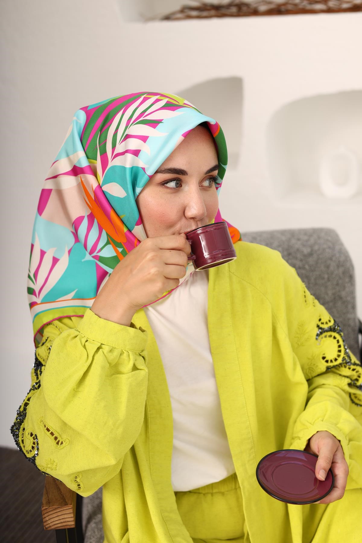 Silk Home Twill İpek Eşarp 11406-27