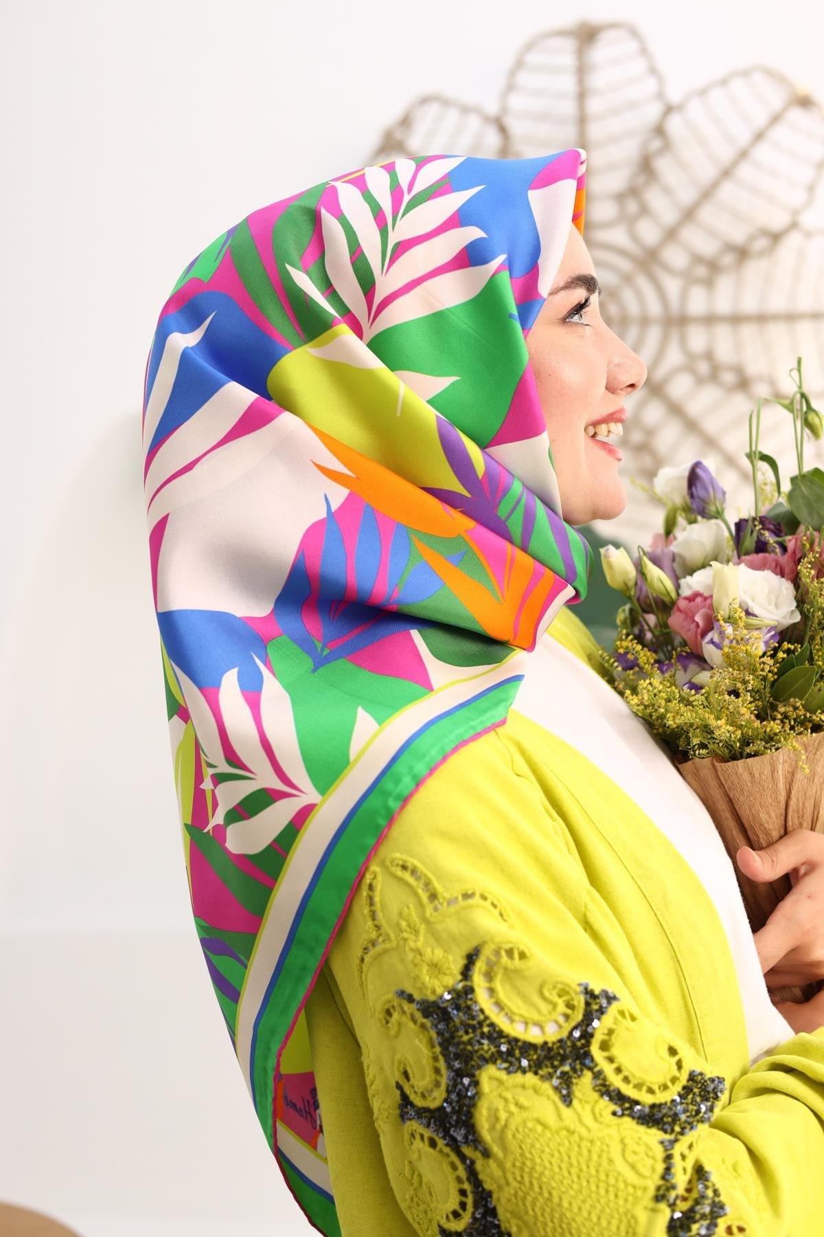 Silk Home Twill İpek Eşarp 11406-28