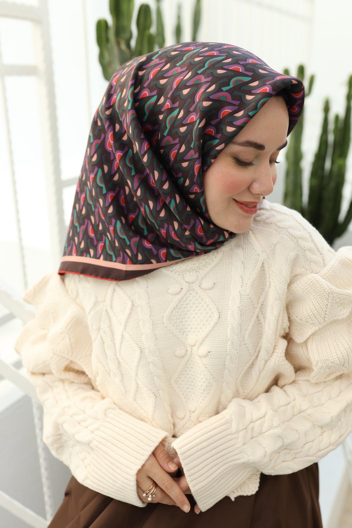 Silk Home Twill İpek Eşarp 11413-41