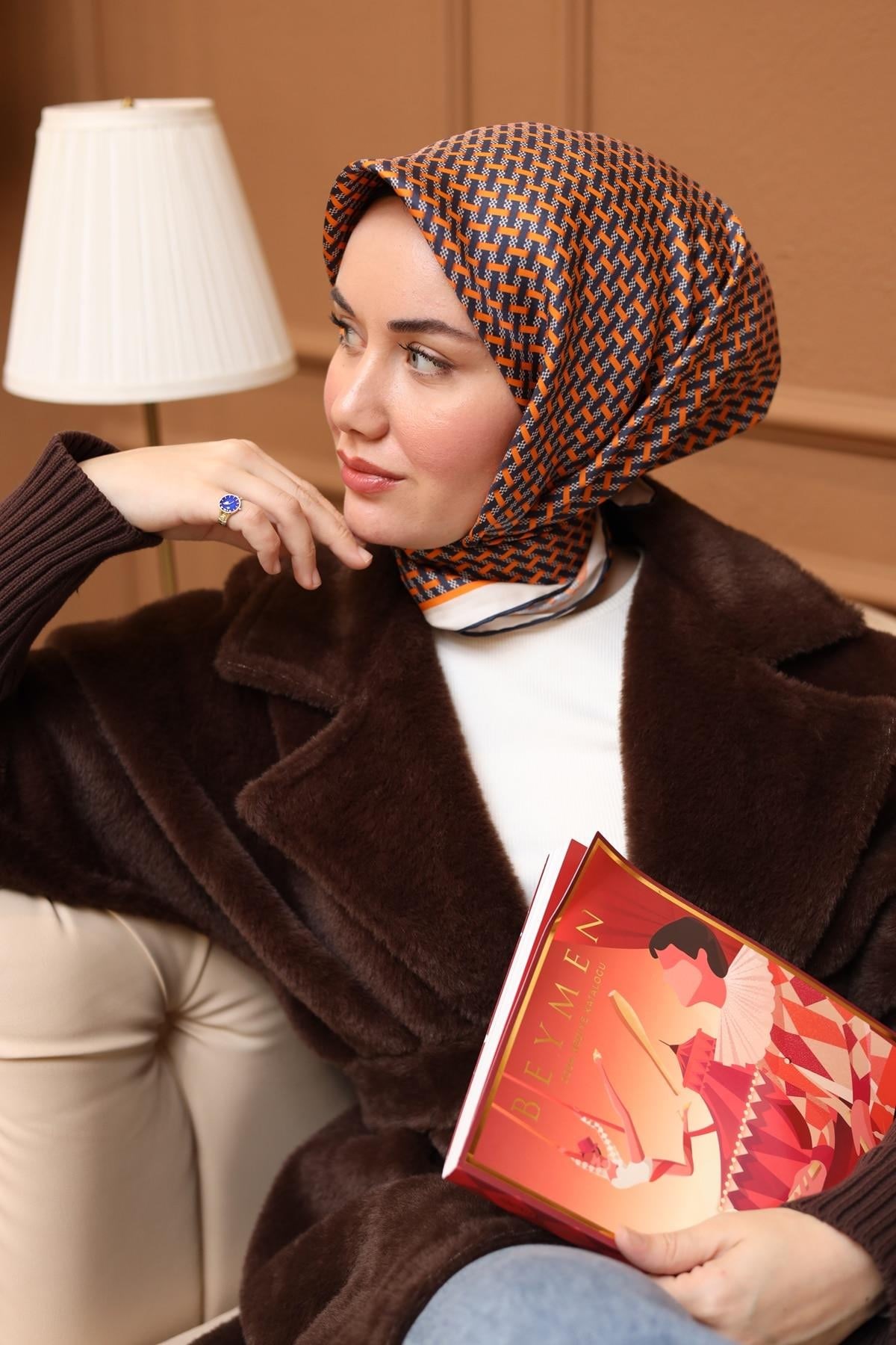 Silk Home Twill İpek Eşarp 11421-14