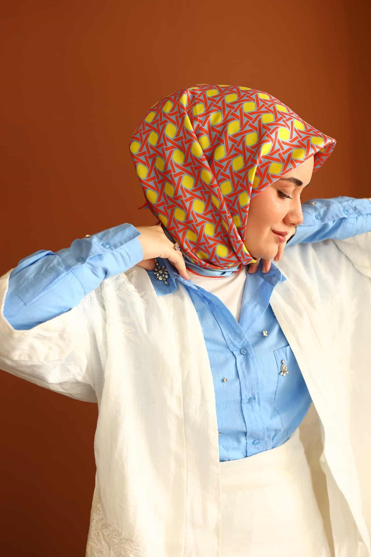 Silk Home Twill İpek Eşarp 11424-61