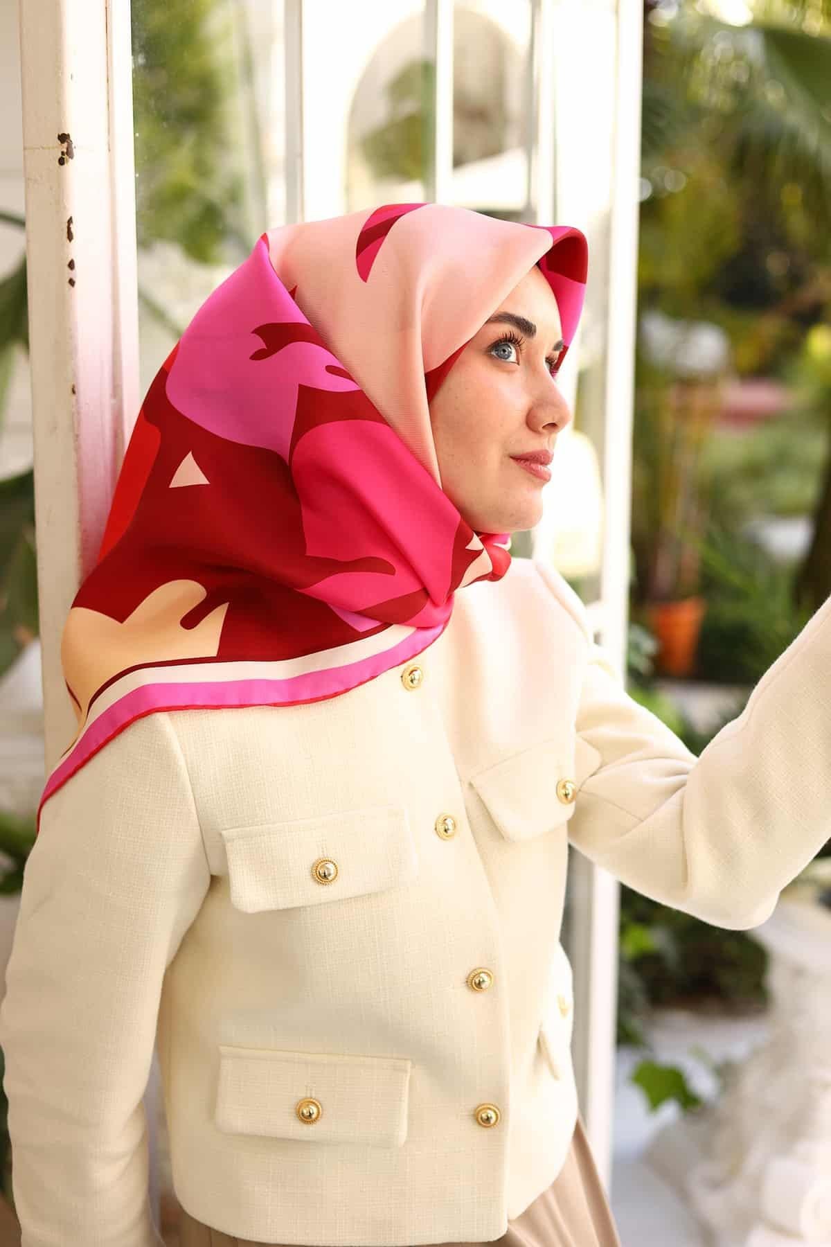 Silk Home Twill İpek Eşarp 11425-63