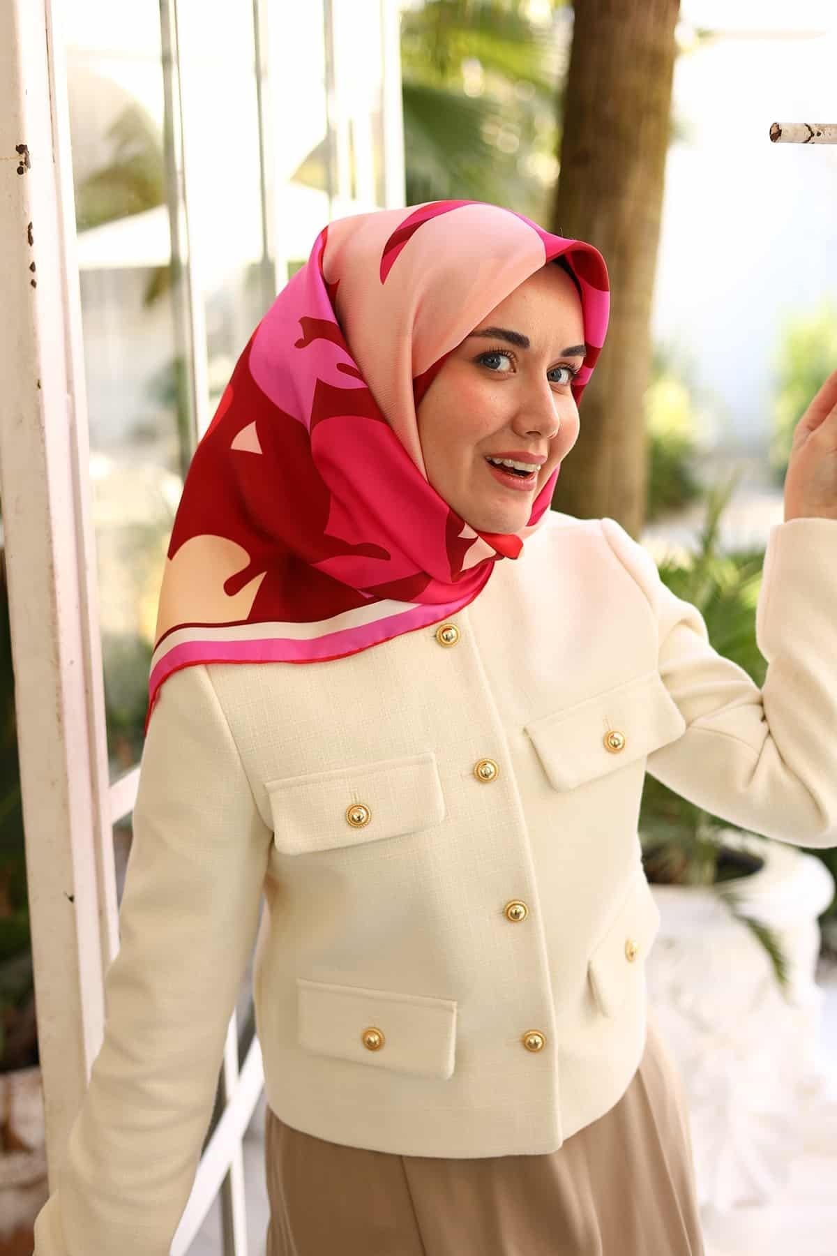 Silk Home Twill İpek Eşarp 11425-63