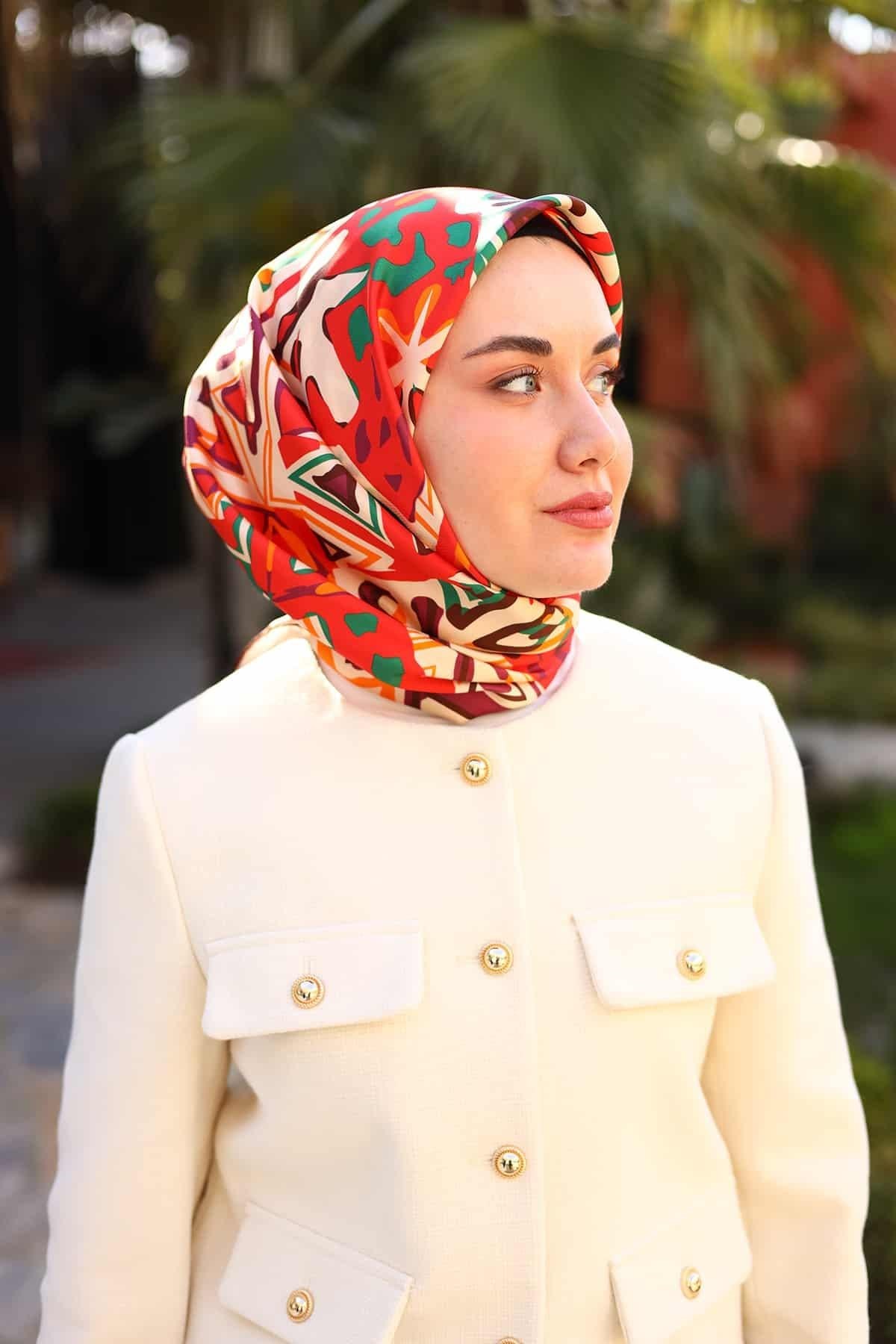 Silk Home Twill İpek Eşarp 11427-42