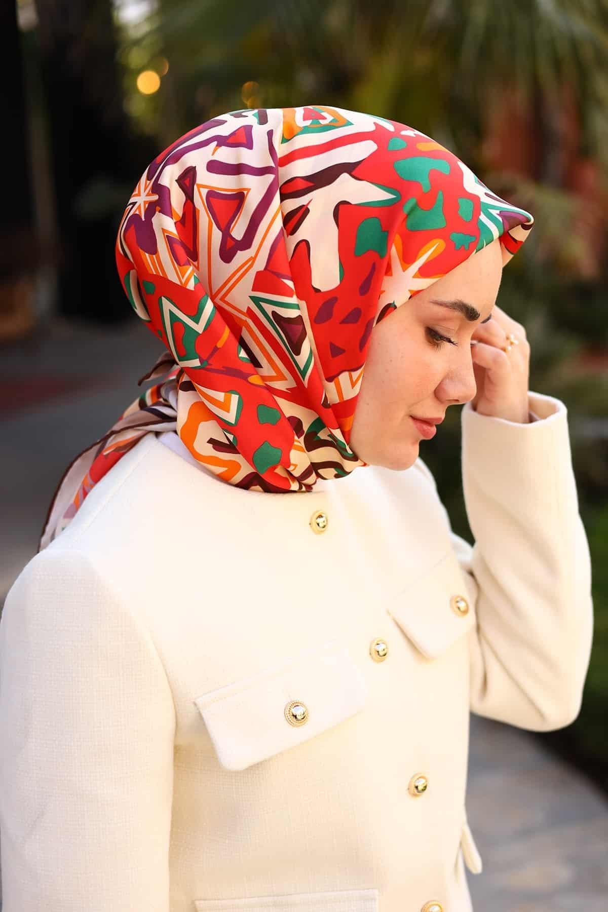 Silk Home Twill İpek Eşarp 11427-42