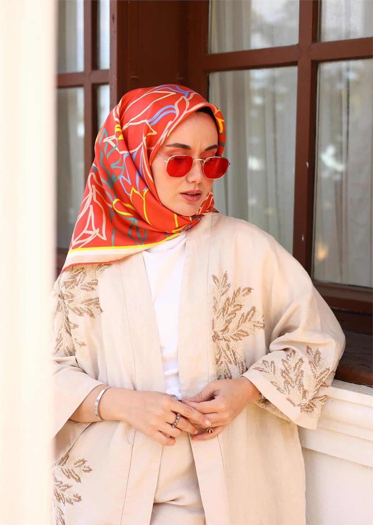 Silk Home Twill İpek Eşarp 11429-15