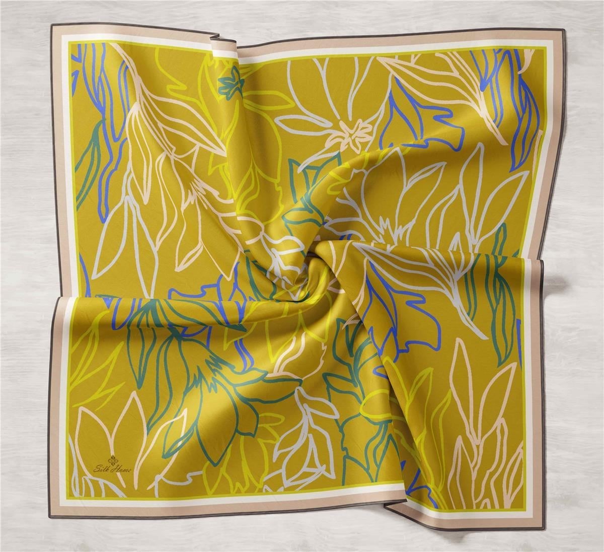 Silk Home Twill İpek Eşarp 11429-16