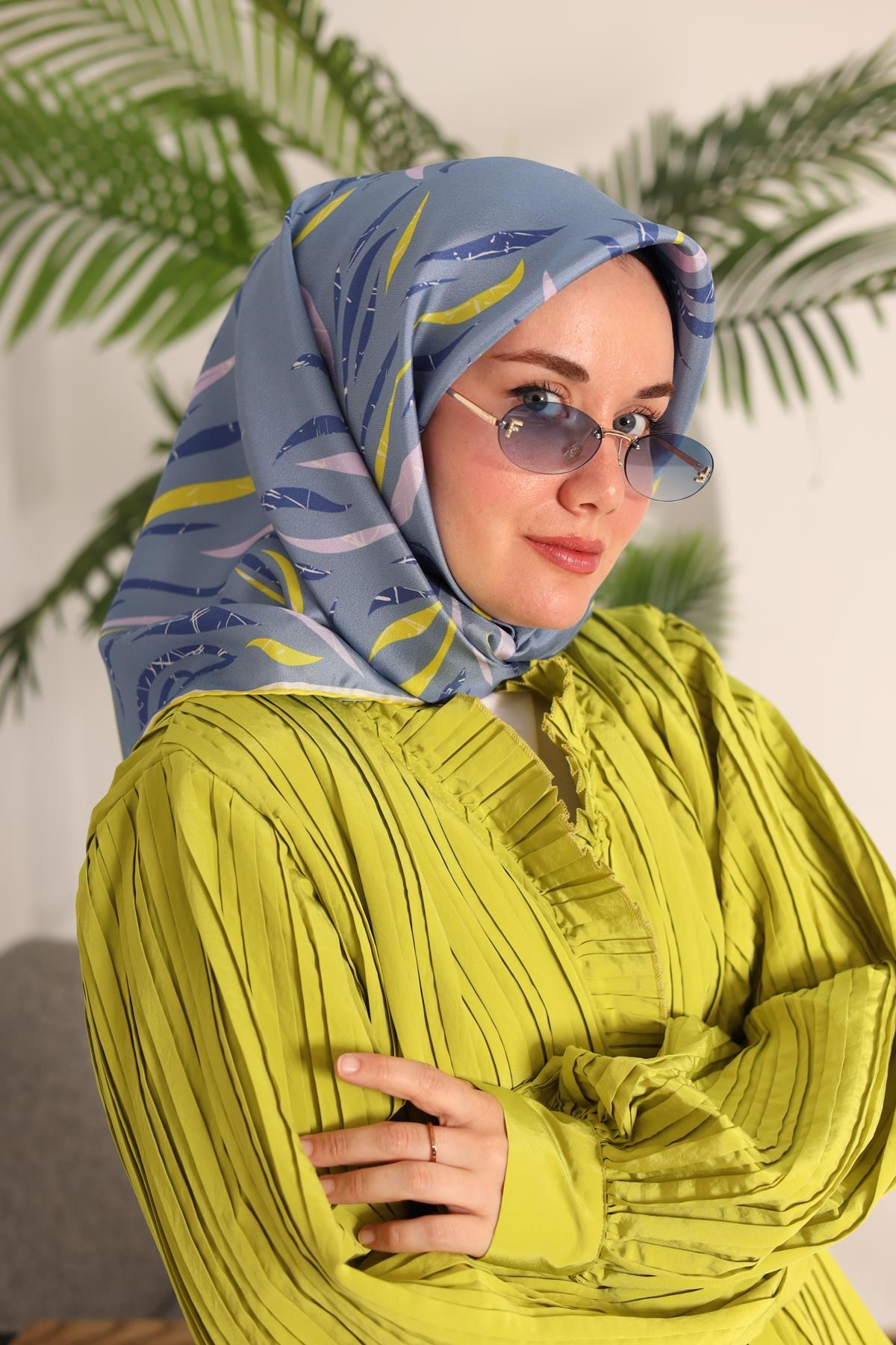 Silk Home Twill İpek Eşarp 11432-61
