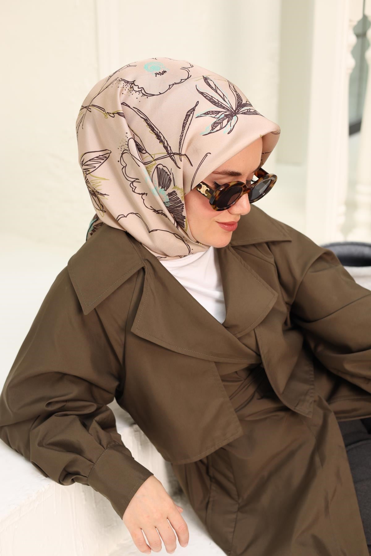 Silk Home Twill İpek Eşarp 11433-11