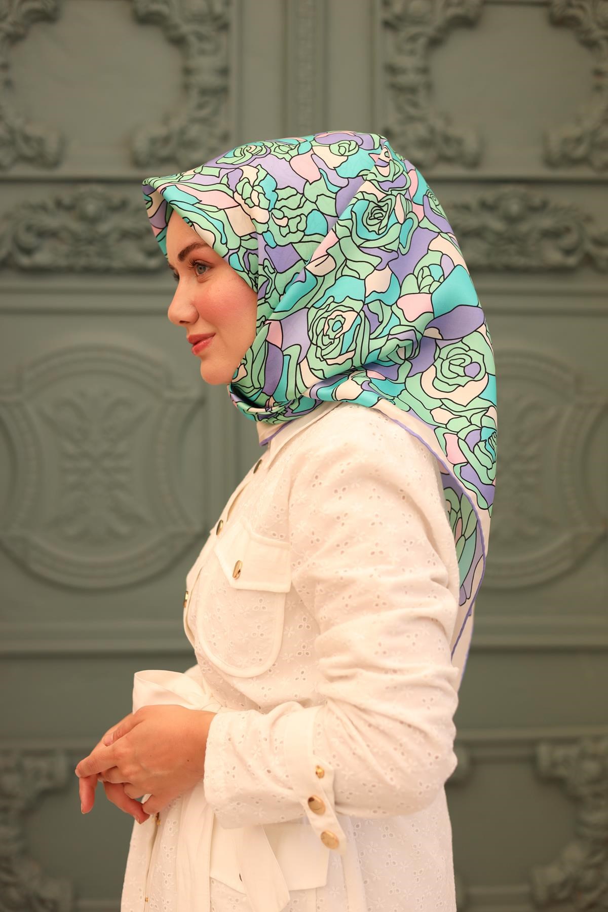 Silk Home Twill İpek Eşarp 11434-18