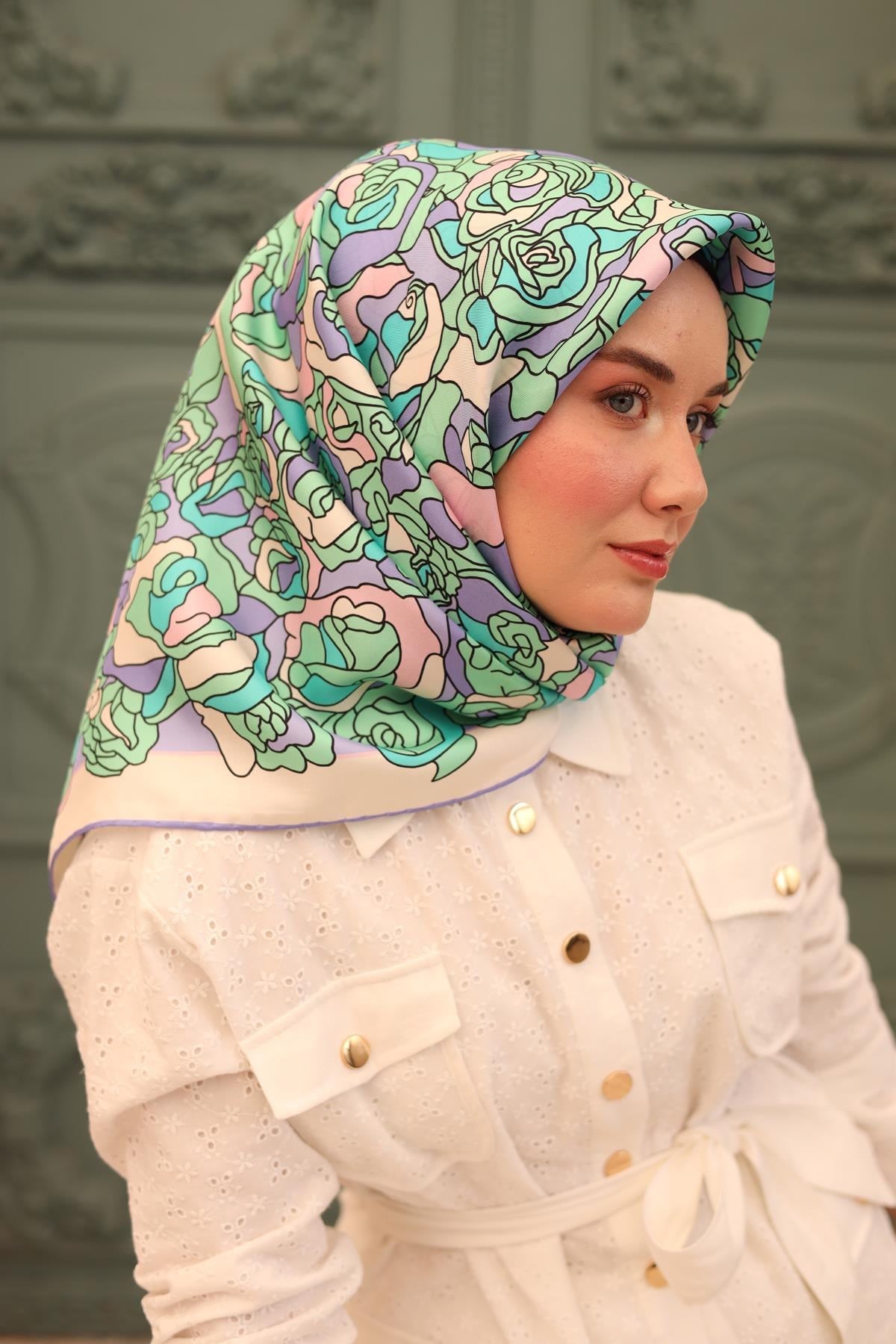 Silk Home Twill İpek Eşarp 11434-18