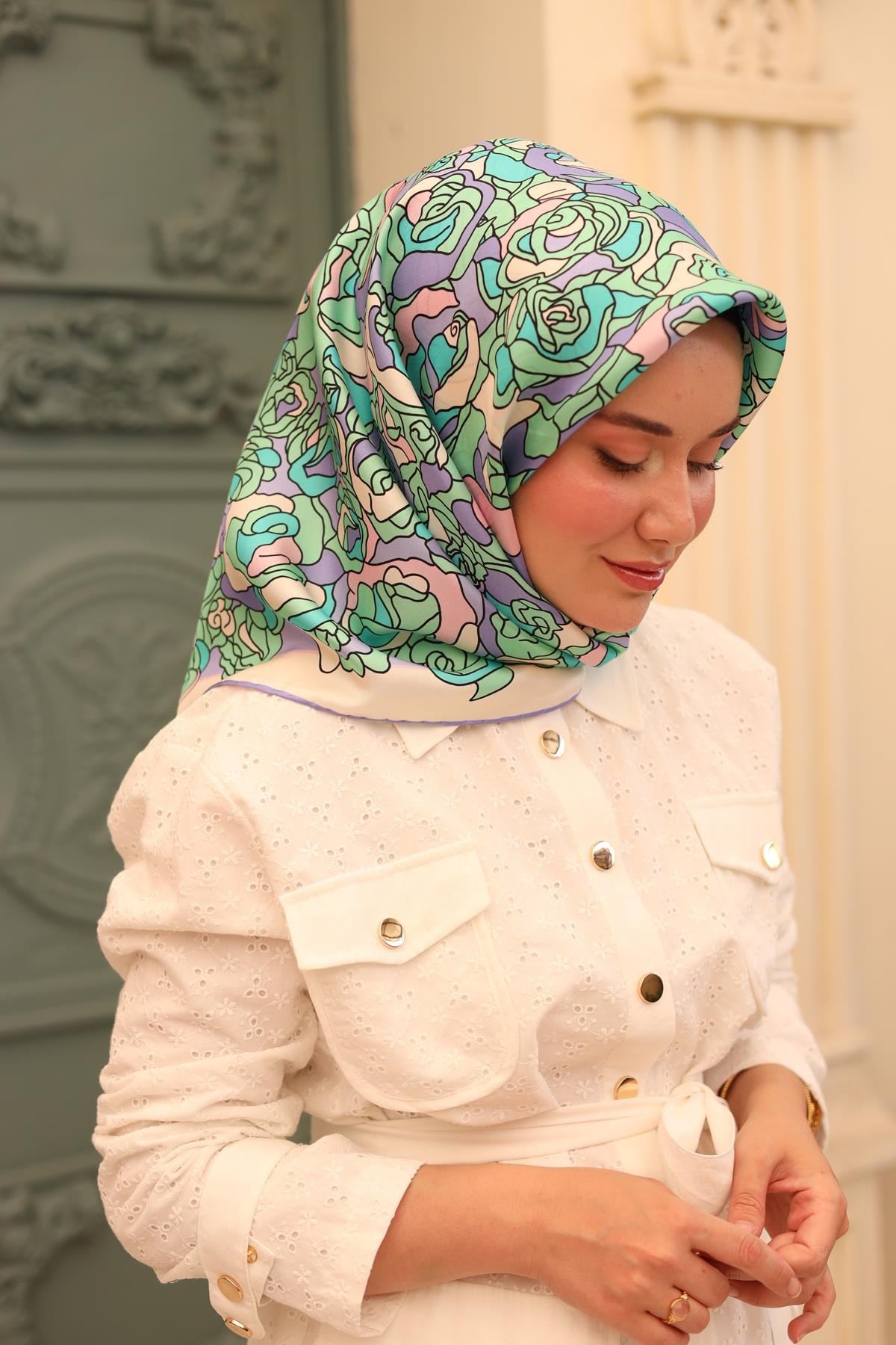 Silk Home Twill İpek Eşarp 11434-18