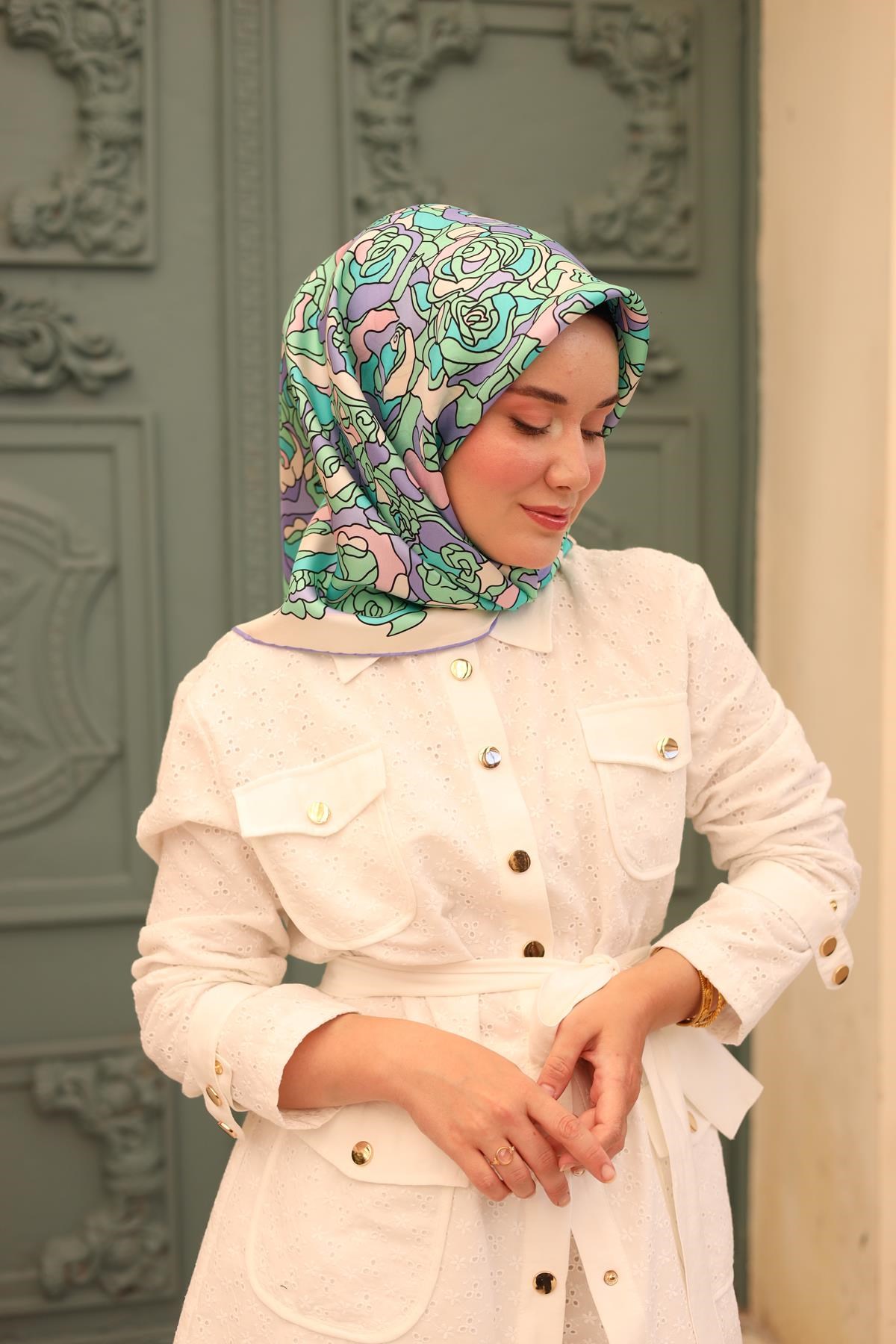 Silk Home Twill İpek Eşarp 11434-18