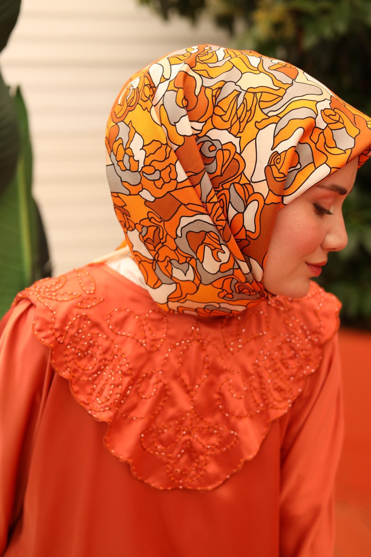 Silk Home Twill İpek Eşarp 11434-33