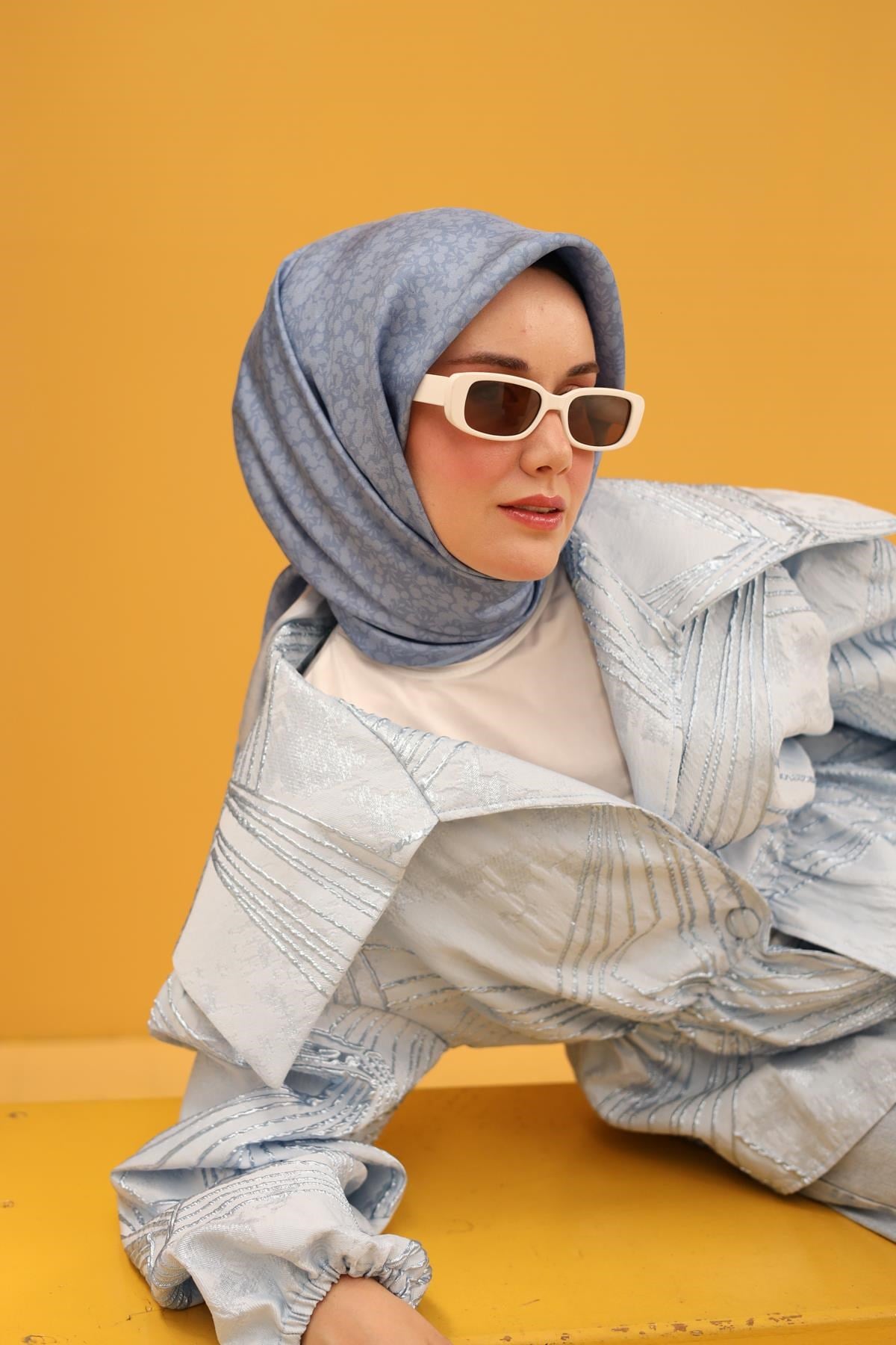 Silk Home Twill İpek Eşarp 11435-16