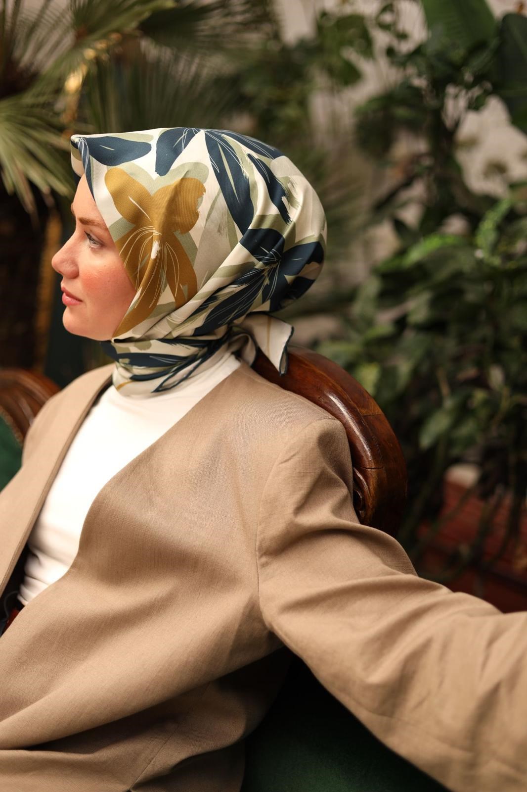 Silk Home Twill İpek Eşarp 11439-40