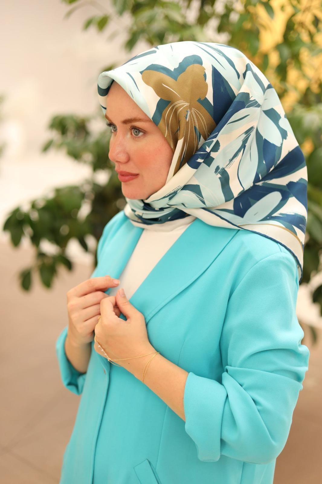 Silk Home Twill İpek Eşarp 11439-41