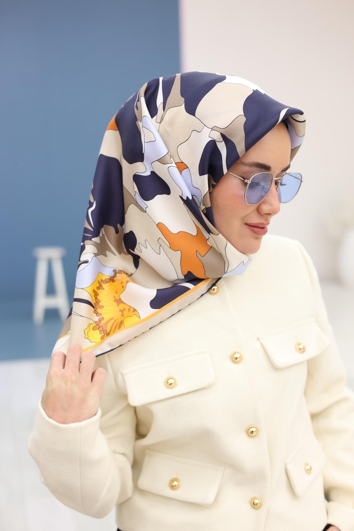 Silk Home Twill İpek Eşarp 11446-01