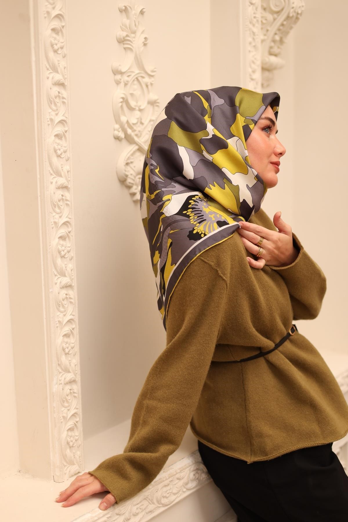 Silk Home Twill İpek Eşarp 11446-42
