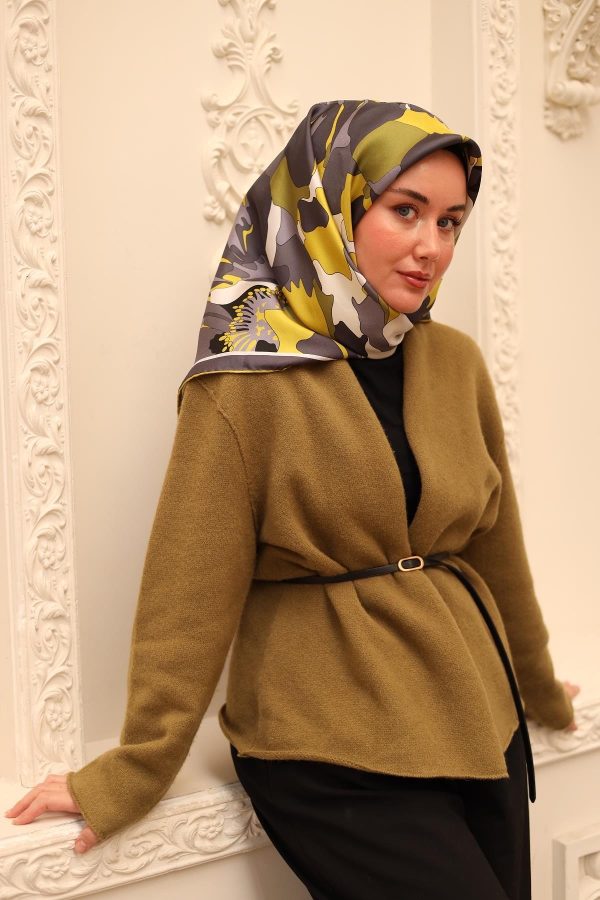 Silk Home Twill İpek Eşarp 11446-42