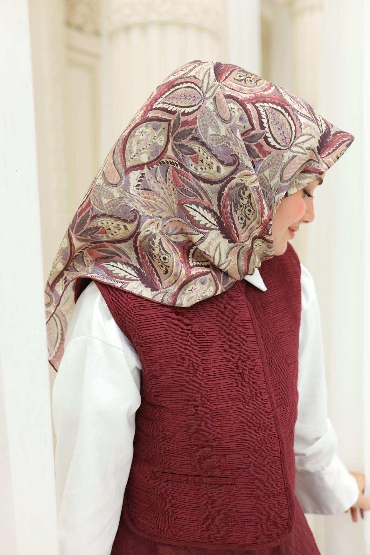 Silk Home Twill İpek Eşarp 11456-11