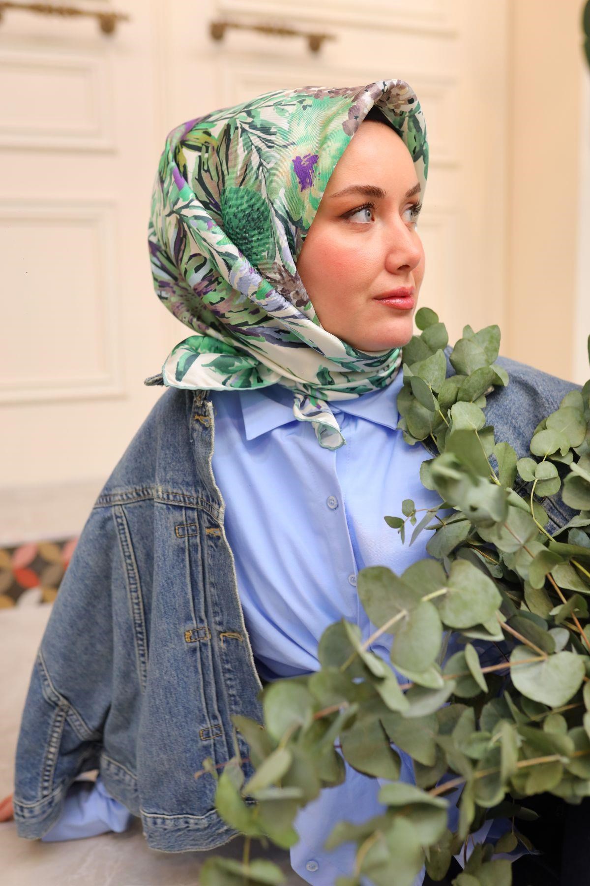 Silk Home Twill İpek Eşarp 11457-49
