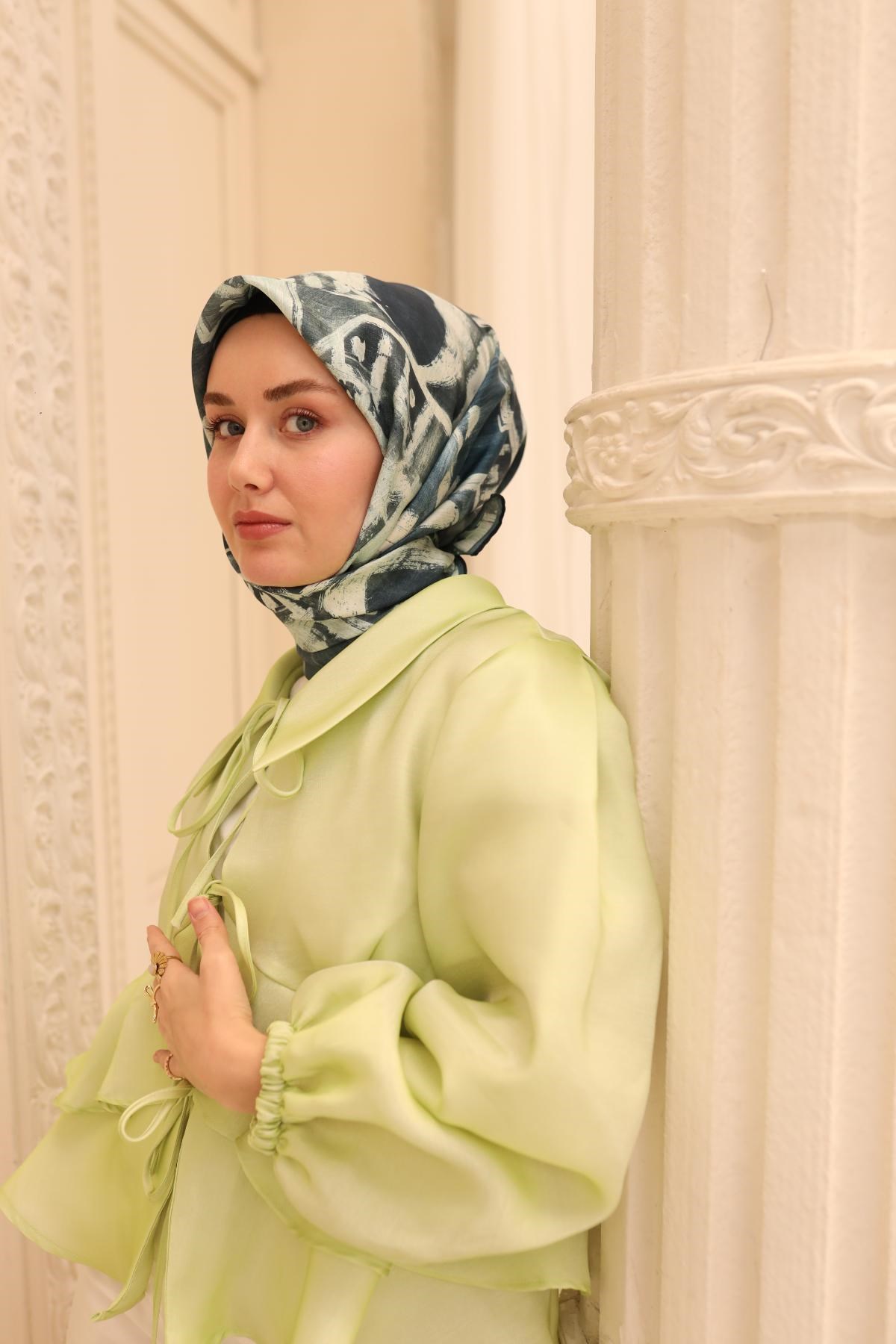 Silk Home Twill İpek Eşarp 11462-23
