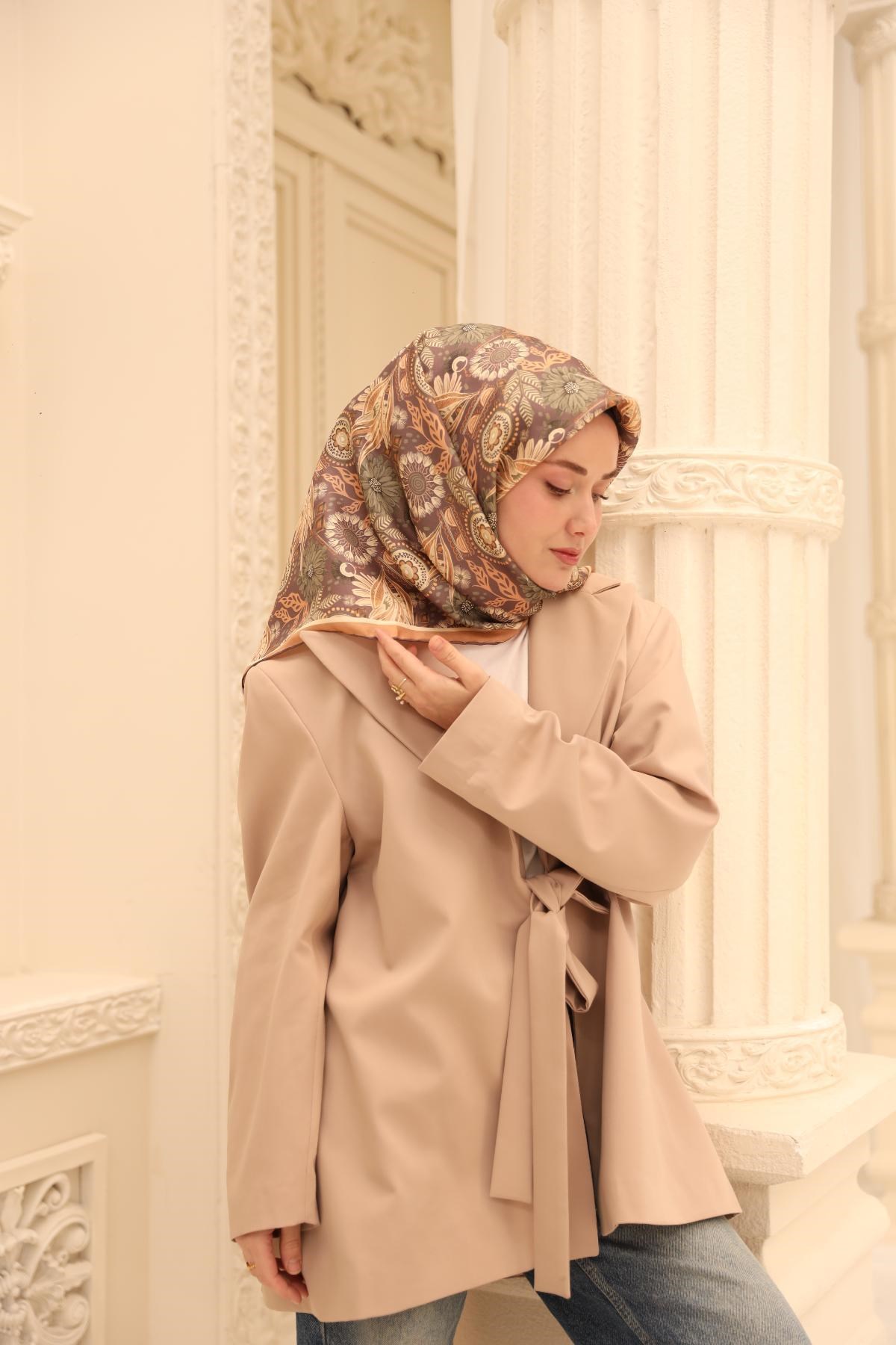 Silk Home Twill İpek Eşarp 11463-02