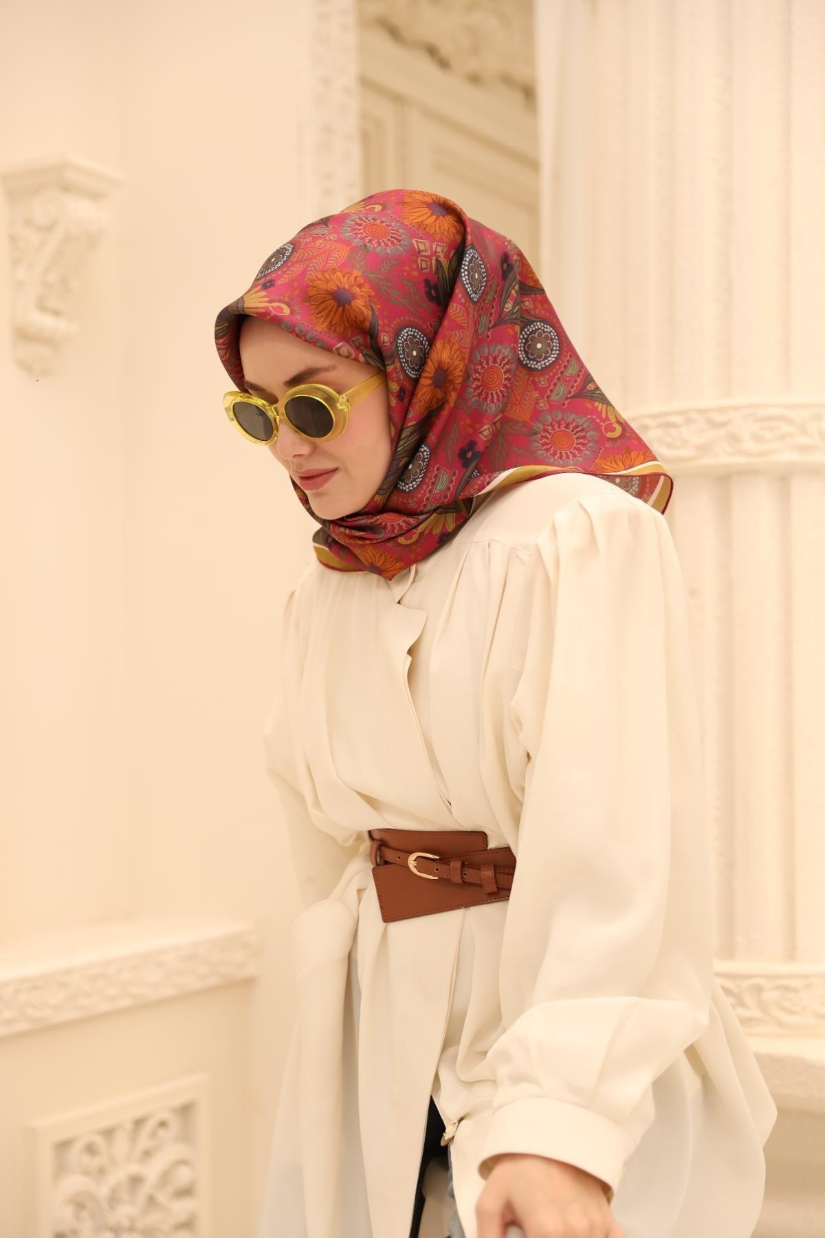 Silk Home Twill İpek Eşarp 11463-42